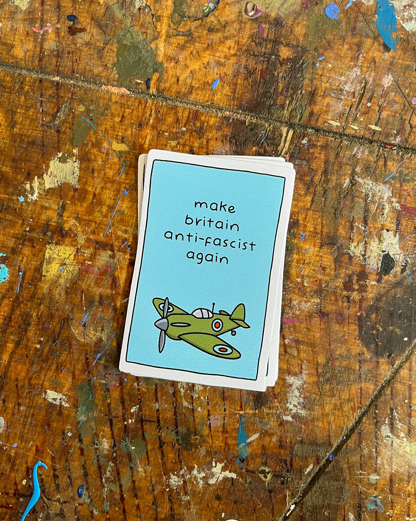 Make Britain Anti-Fascist Again Vinyl Sticker