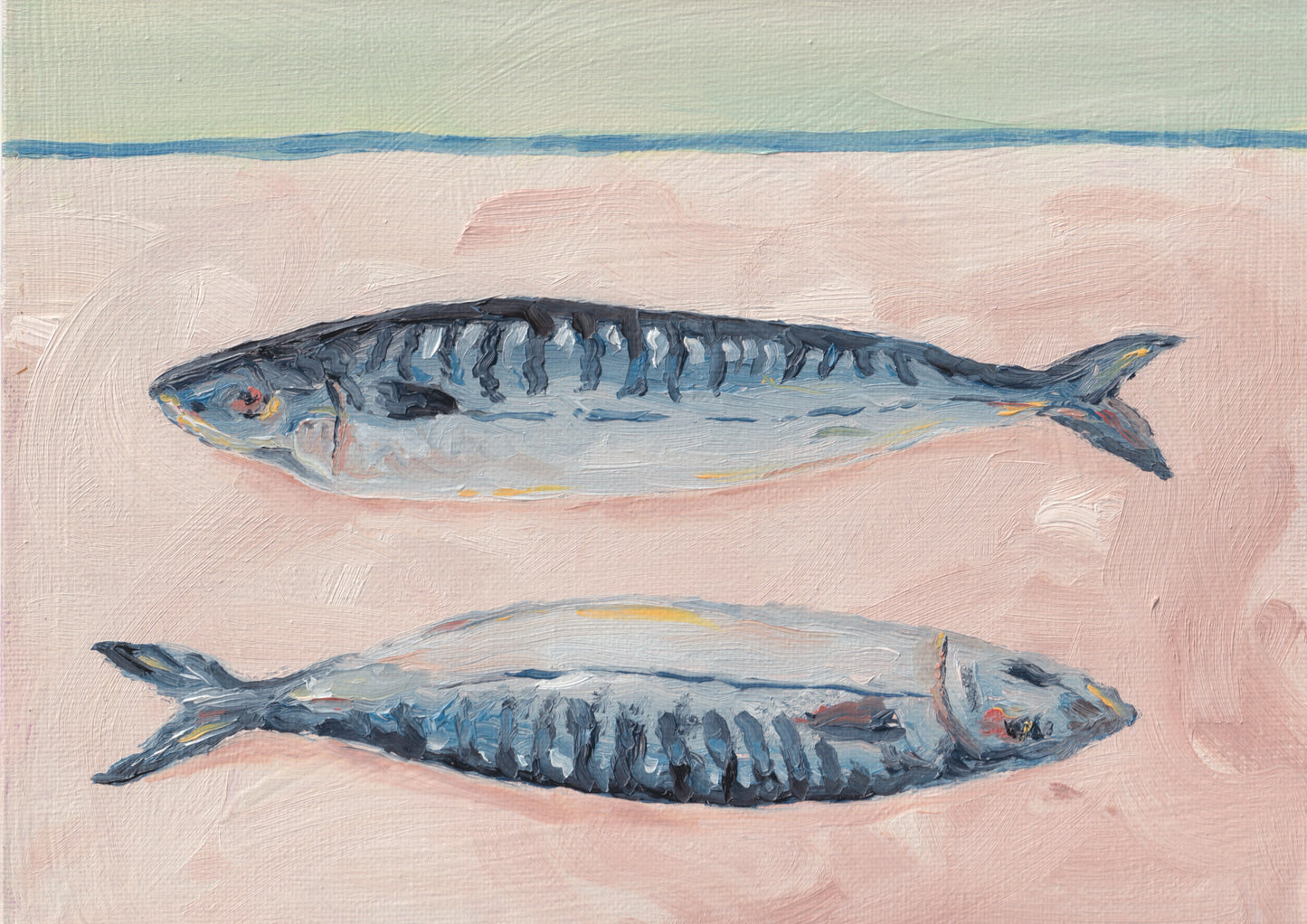 Mackerel Art Print - Ltd Edition of 50