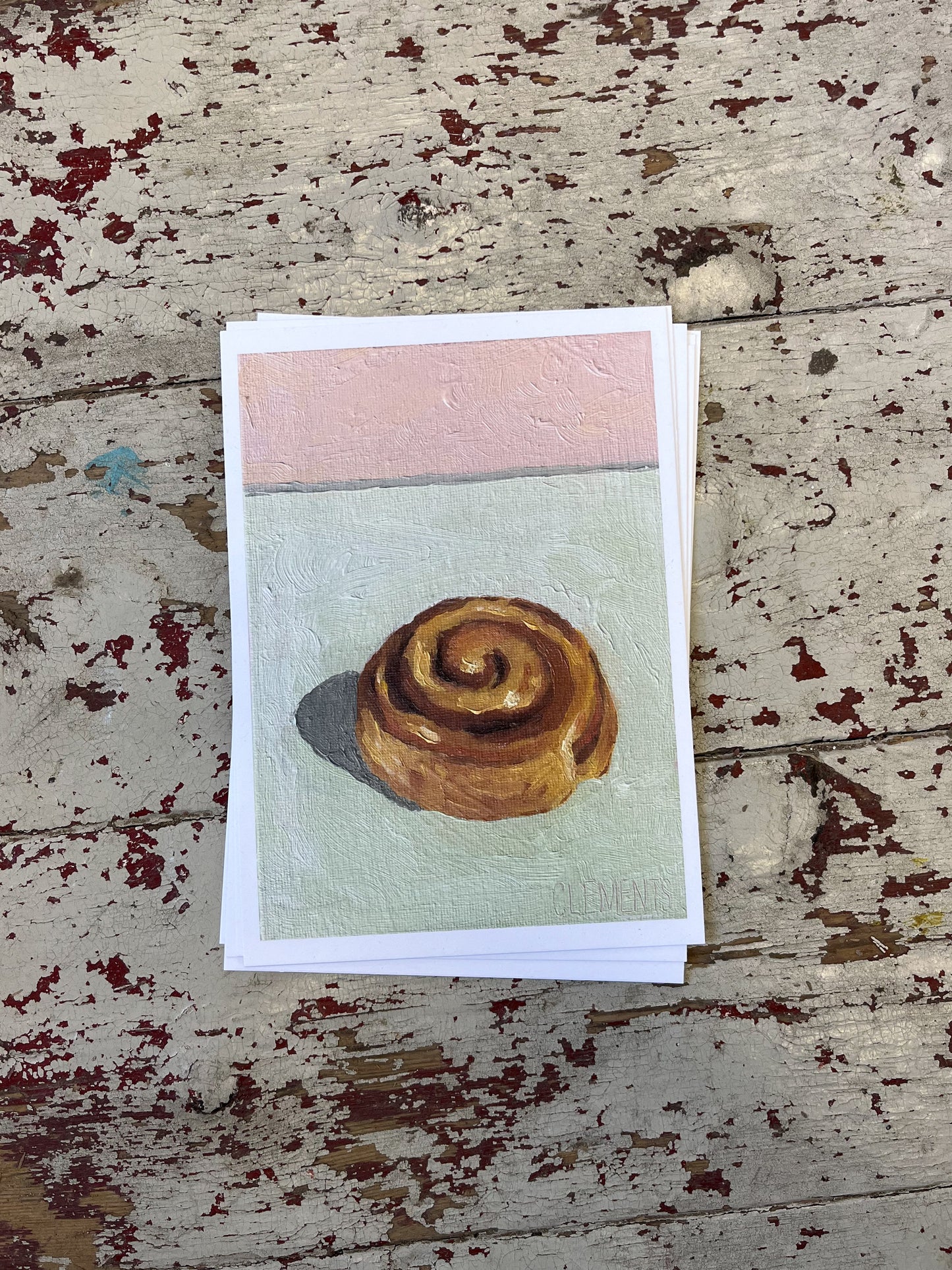 Cinnamon Bun Print