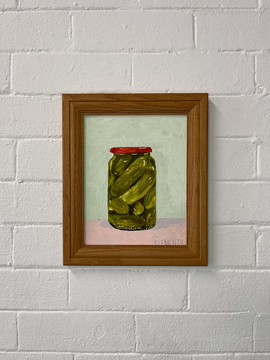 Pickles - Oil on Canvas board