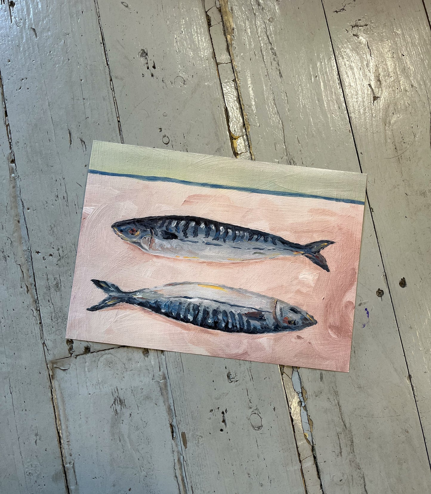 Mackerel Art Print - Ltd Edition of 50
