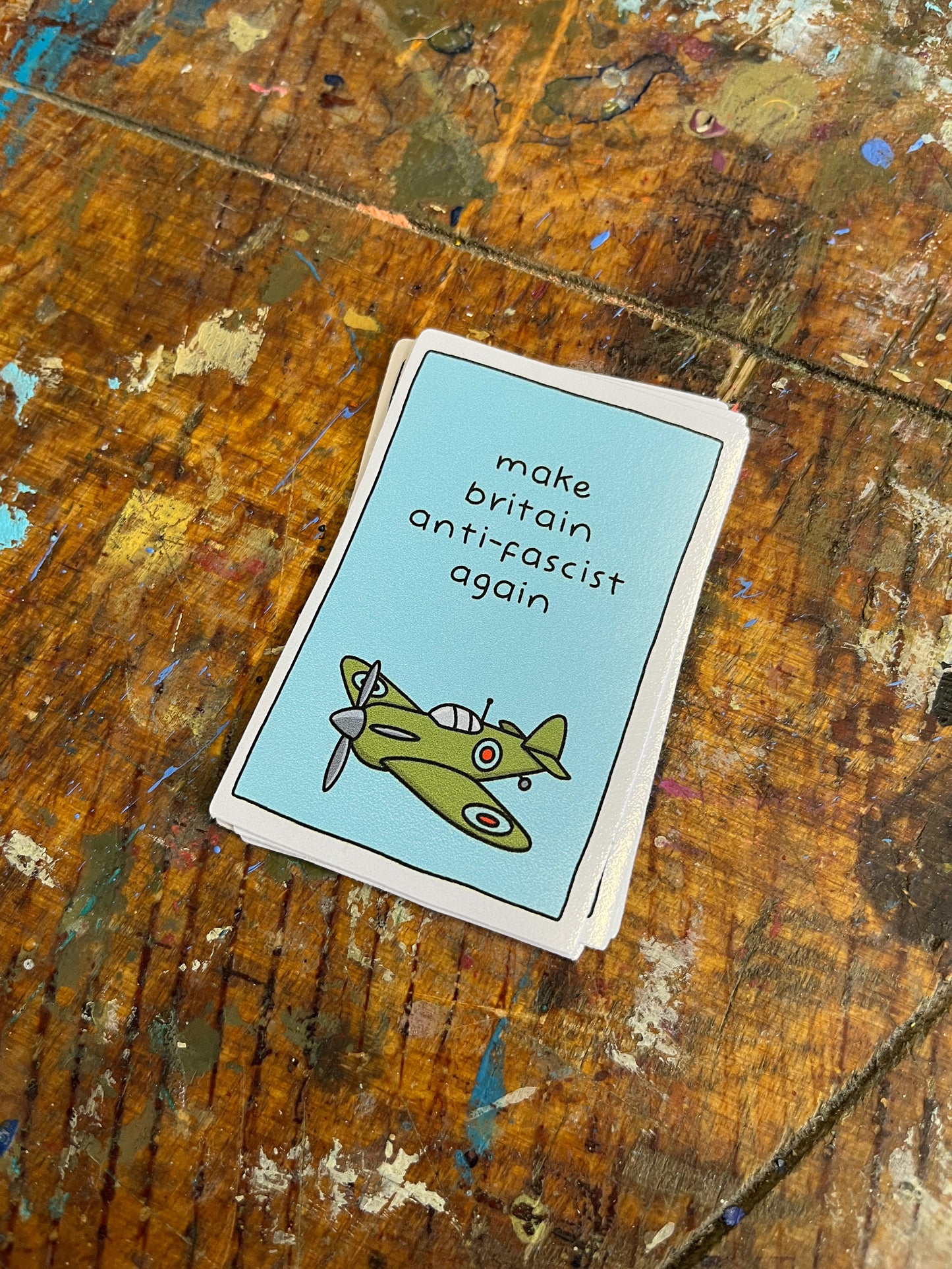 Make Britain Anti-Fascist Again Vinyl Sticker