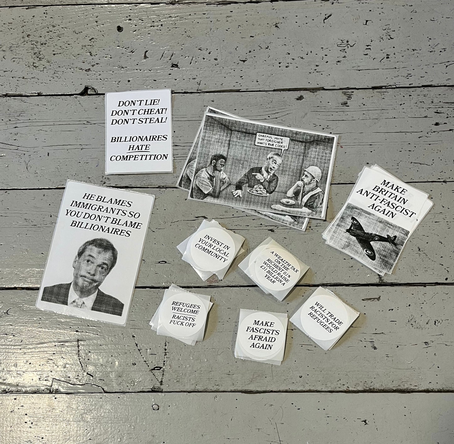 £1 Sticker Distribution Packs - 1 per customer please!