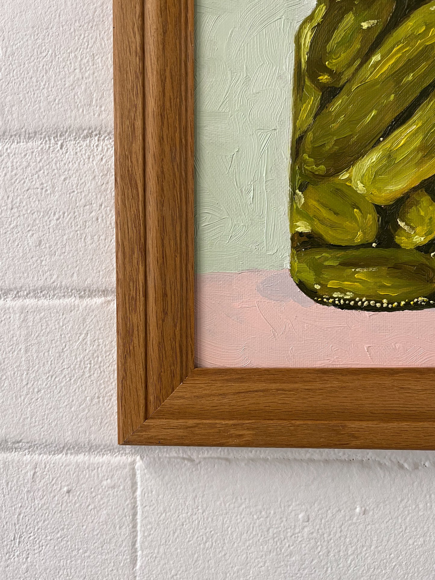 Pickles - Oil on Canvas board