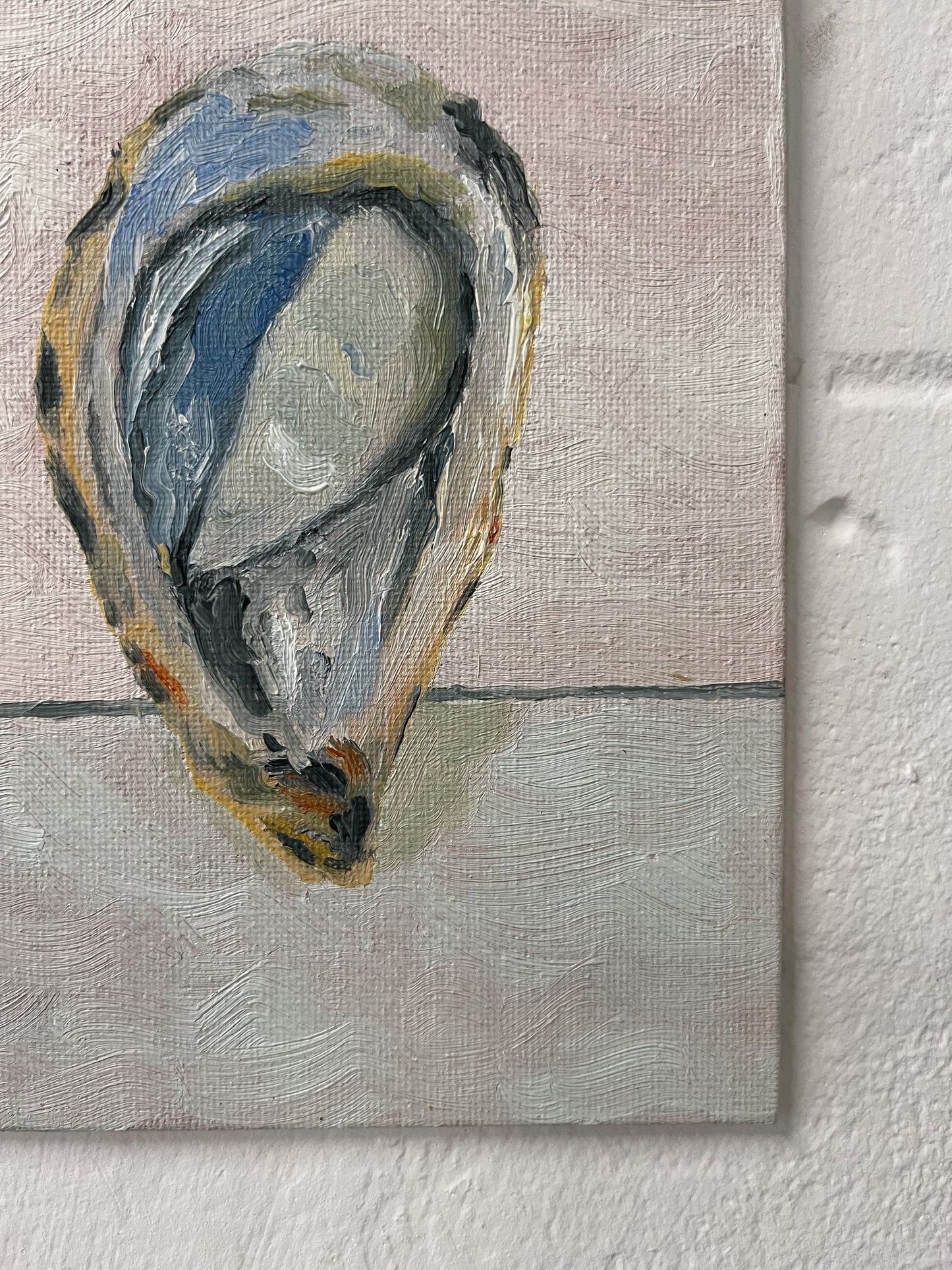 Oyster - Original Oil Painting Framed