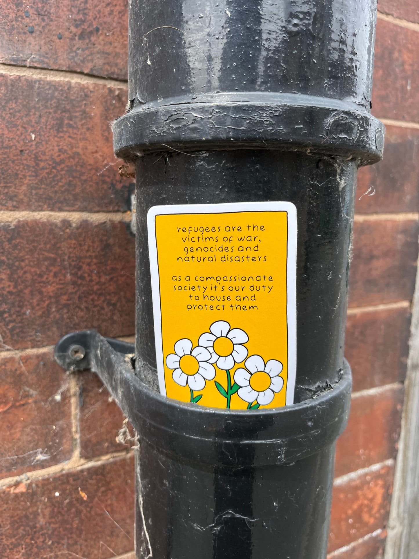 Our Duty To Refugees Sticker