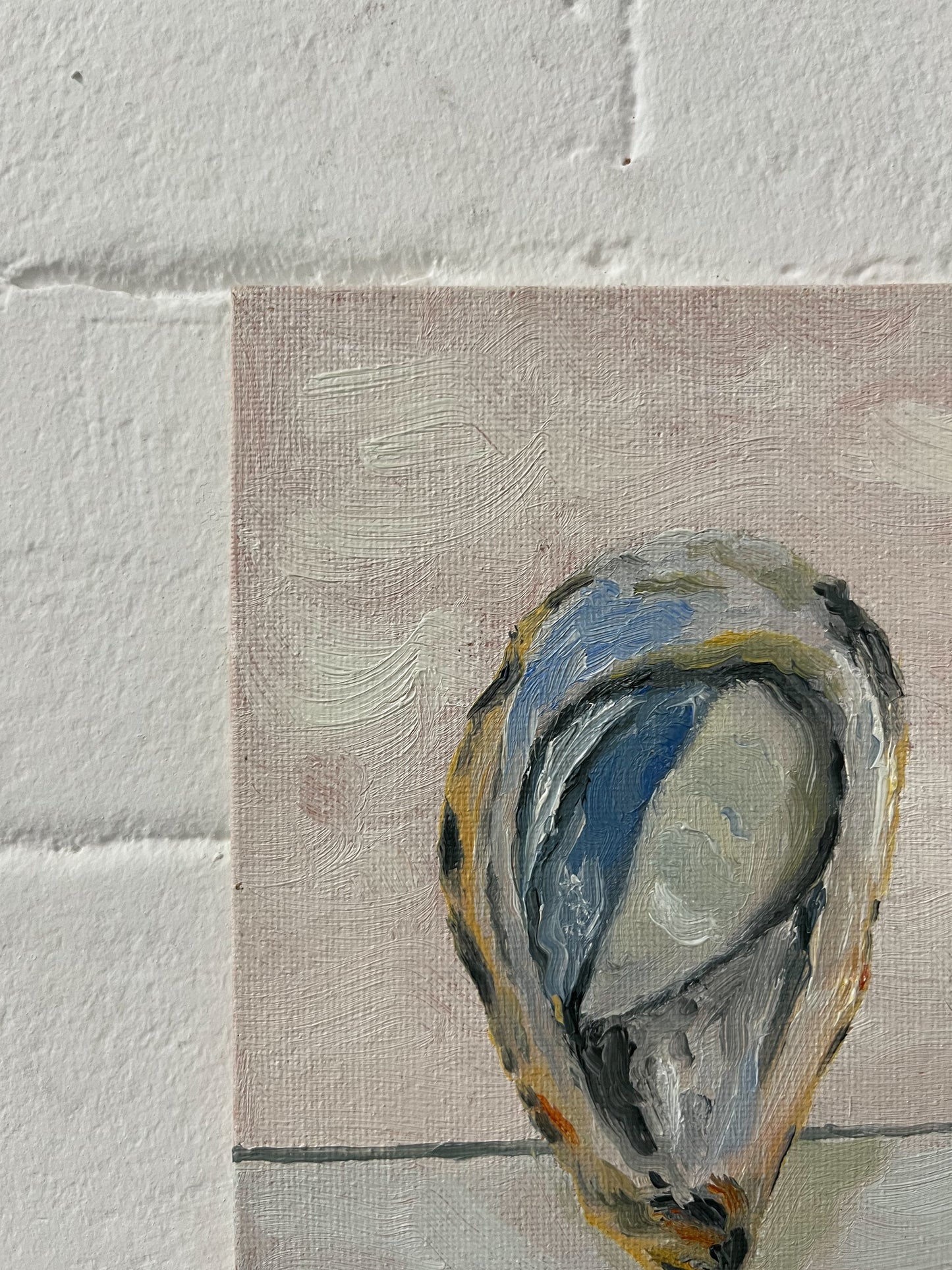 Oyster - Original Oil Painting Framed