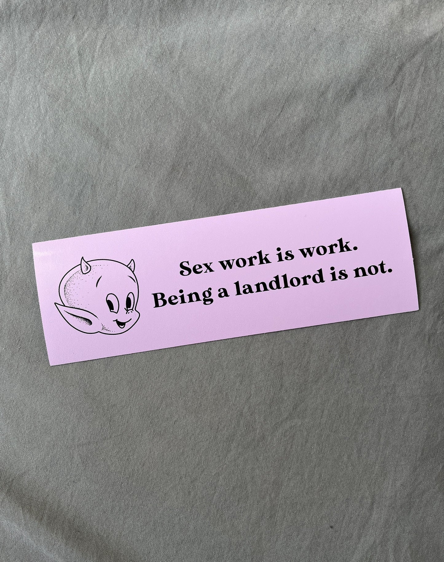 Sex Work is Work - Vinyl Sticker