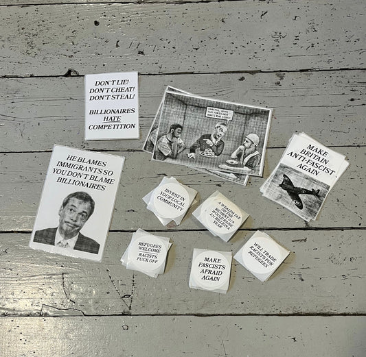 £1 Sticker Distribution Packs - 1 per customer please!