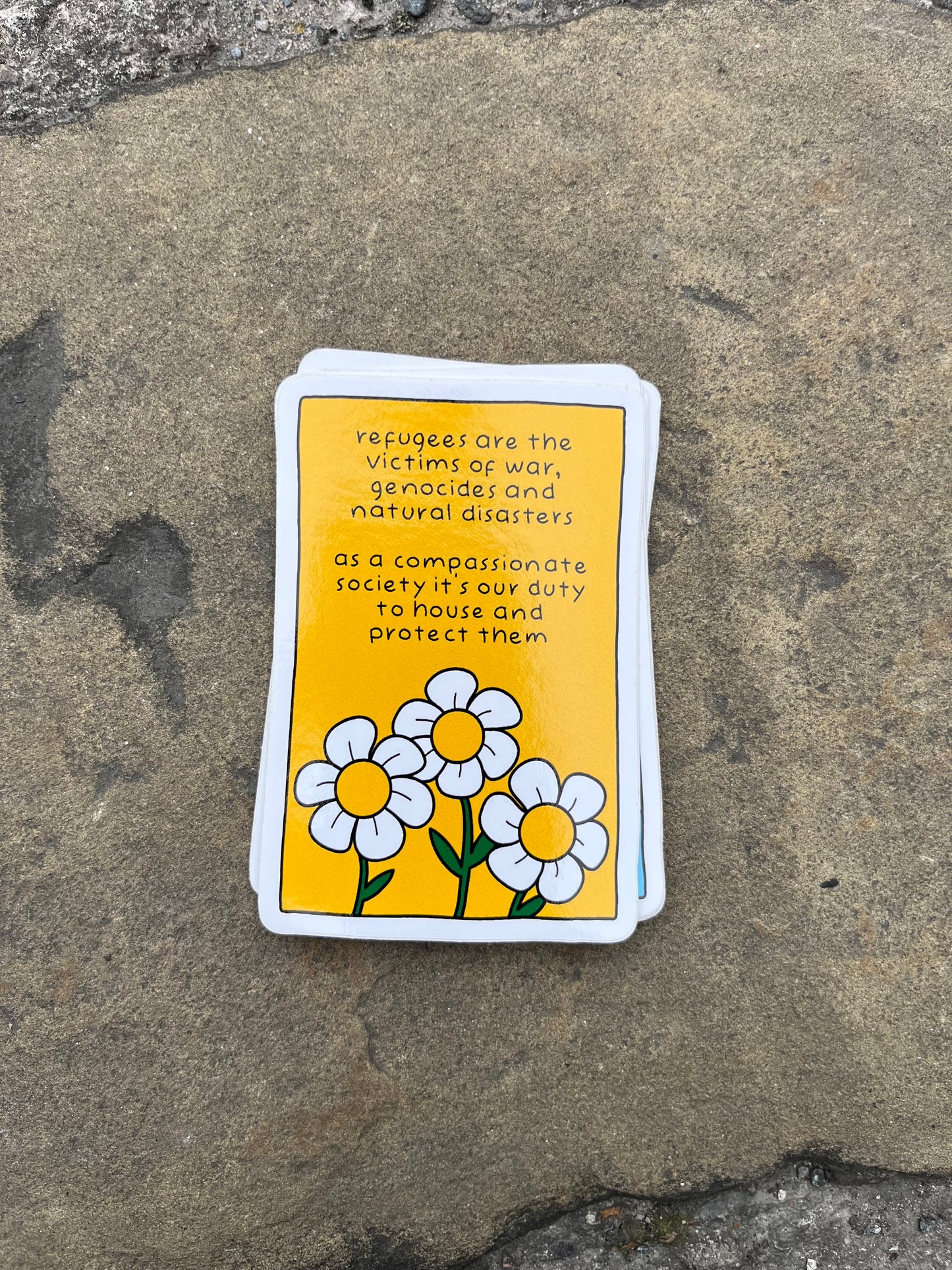 Our Duty To Refugees Sticker