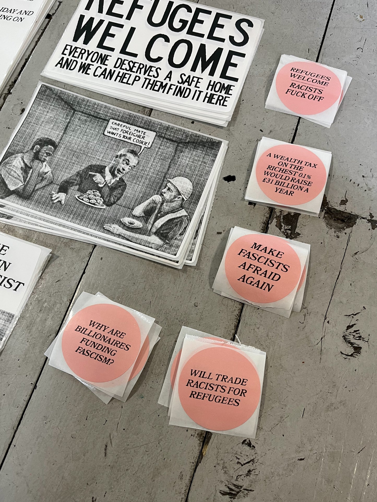 £1 Sticker Distribution Packs - 1 per customer please!