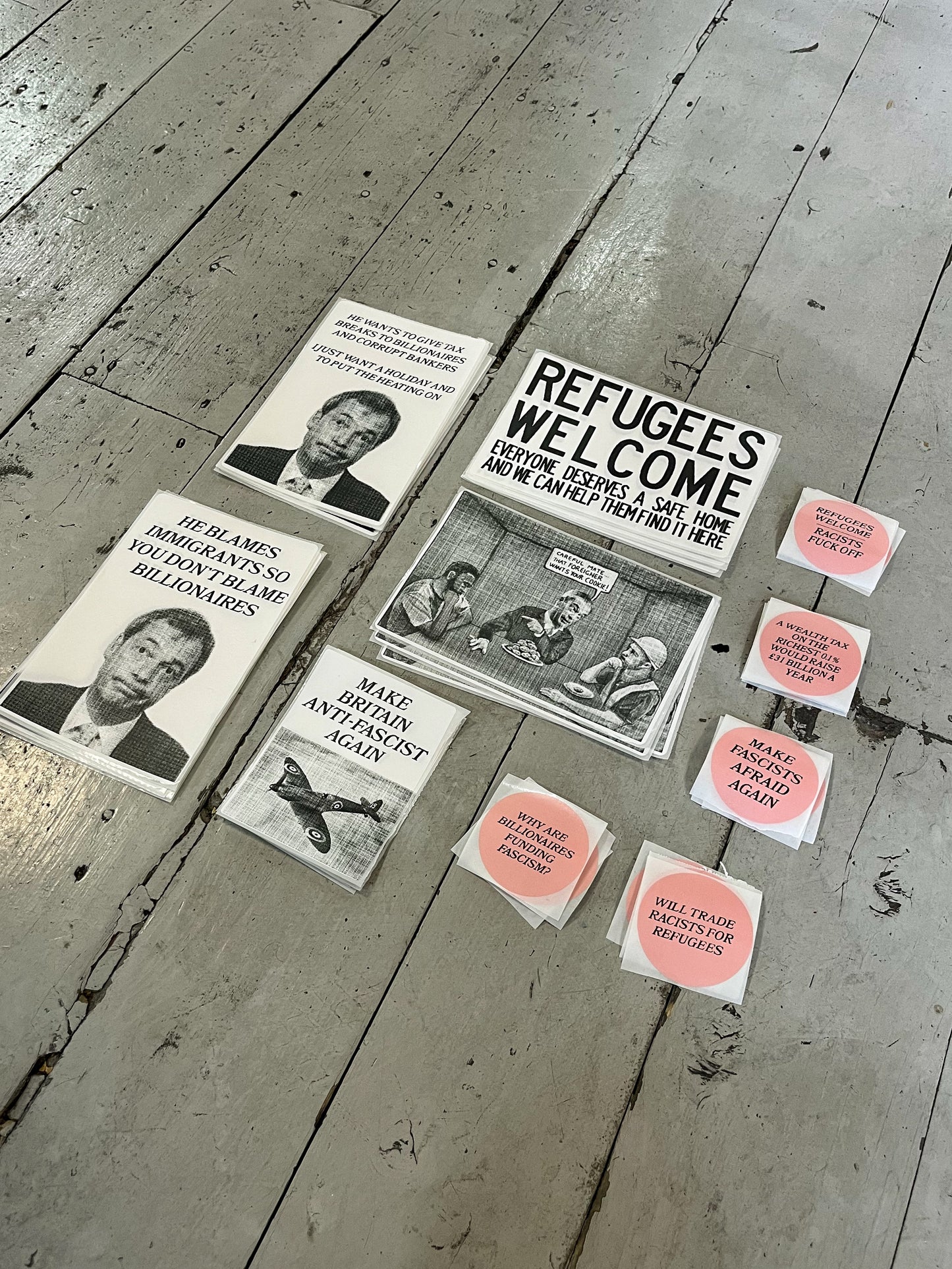 £1 Sticker Distribution Packs - 1 per customer please!